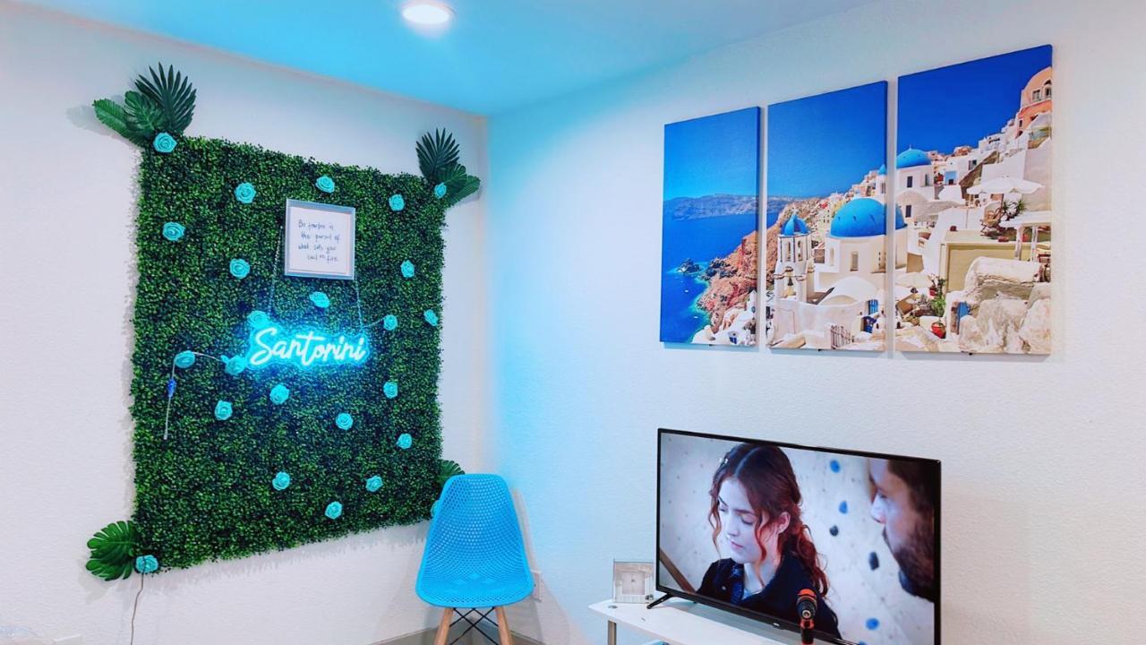 Modern Santorini Suite Houston Nrg Tmc Luxurious Walkable Dış mekan fotoğraf